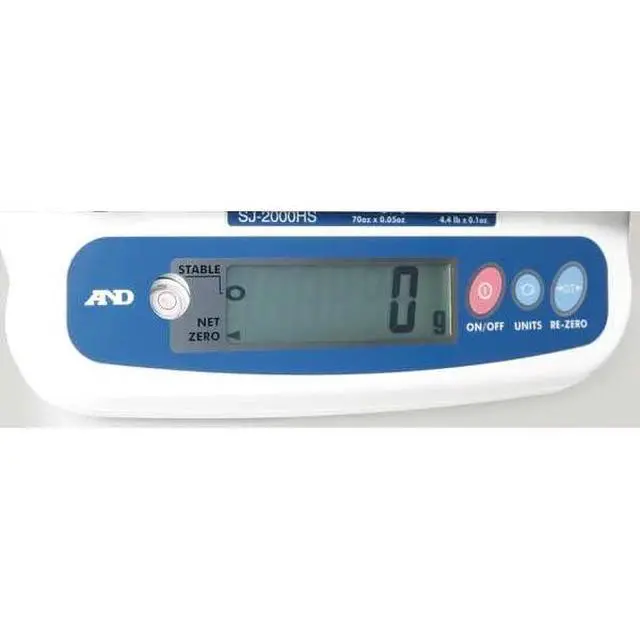 Alt view image 2 of 3 - SJ-2000HS Digital Portion Scale, 2000g x 1g