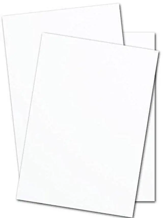 Main image of Heavy White Card Stock - 17" x 11" Premium 100 Lb. Cover Super Smooth - Great for Printing (750 Sheets)