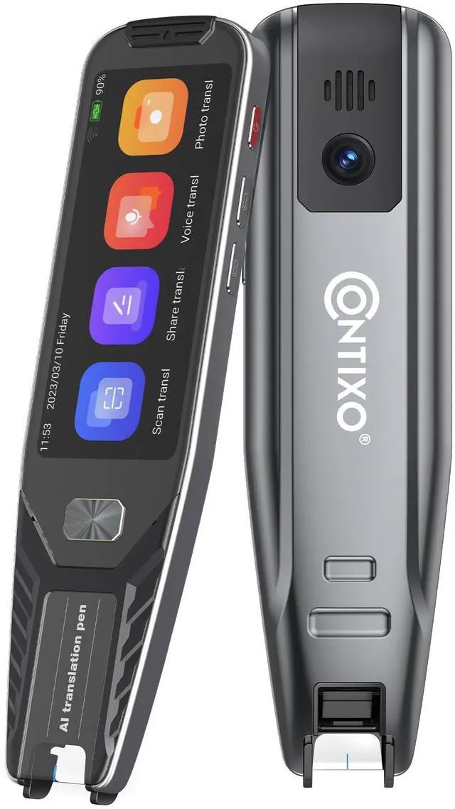 Main image of P1 Smart Scanning Travel Translator Pen Device w/ 3.5" Touch Screen Translates Up to 134 Languages Online Voice, OCR Photo 5MP Camera, and Recording Features