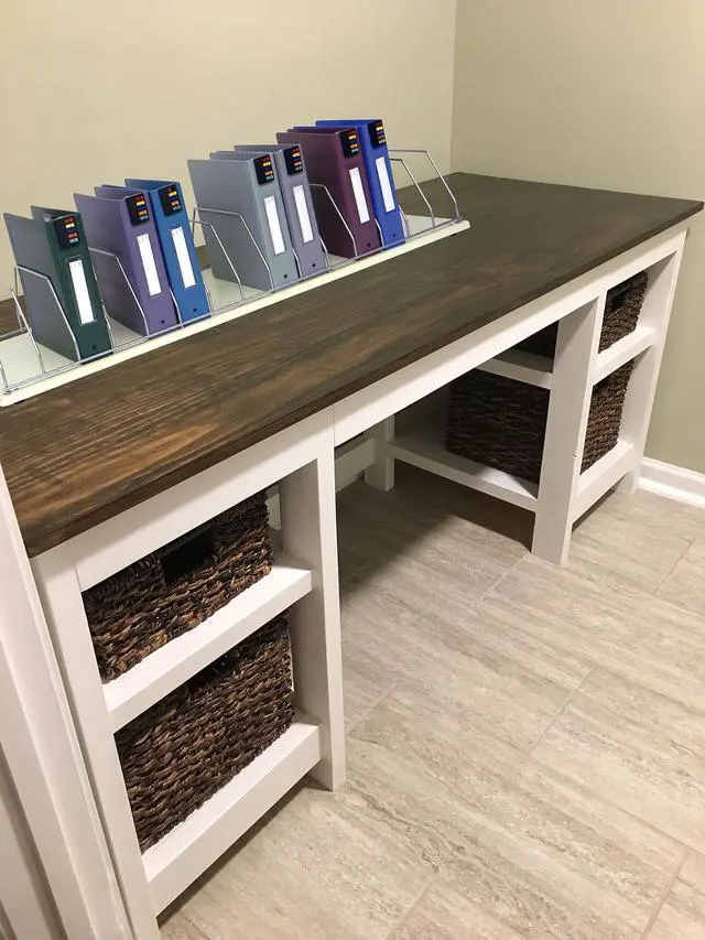 Alt view image 5 of 6 - Office File Organization Chart Holder & Accordion Binder Storage Rack | Capacity (48W X 15D) | Desktop File Sorter & Folder Organizers for Home & Office| Perfect Binder Rack & Storage Solution!