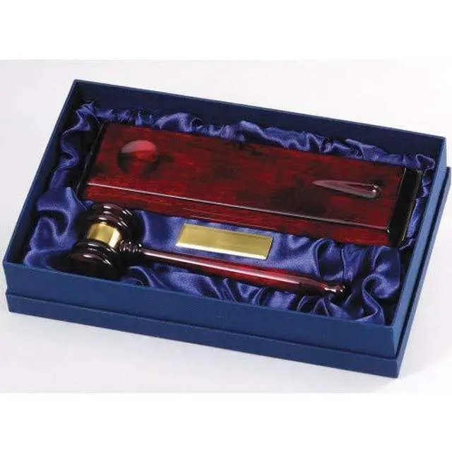 Alt view image 2 of 3 - Rosewood Gavel Award with Free Engraving (Customize Now!)