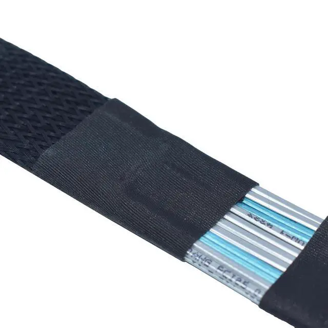 Alt view image 3 of 7 - PCIe 5.0 MCIOx8 74Pin to Slim SAS SFF-8654 8i Cable for Server Backplane, 1.6ft (50cm)