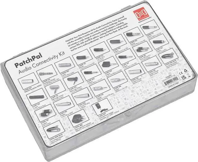 Alt view image 2 of 7 - Hosa MAK-582 PatchPal Ultimate Connectivity Toolkit for Audio Troubleshooting & Signal Integration, Essential Gear for Live Sound, Studio, Broadcast & AV Professionals, 52 Pieces