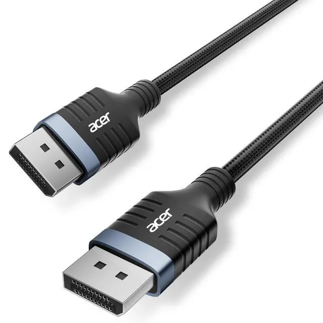 Alt view image 6 of 7 - Acer USB4 Cable 40Gbps 8K@60Hz Bunlbe 8K DisplayPort Cable (8K60Hz10FT)