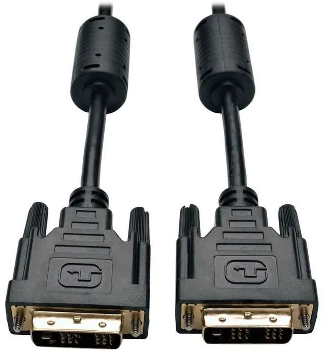 Alt view image 4 of 4 - Tripp Lite Eaton P561-015 15 ft DVI-D Single-Link Video Cable, Male/Male Gold-Plated, 1920x1200 4.95Gbps PC Monitor HDTV Projector Cord, Cloud Care Pre-Configured Bundle Eligible (50 Pack)