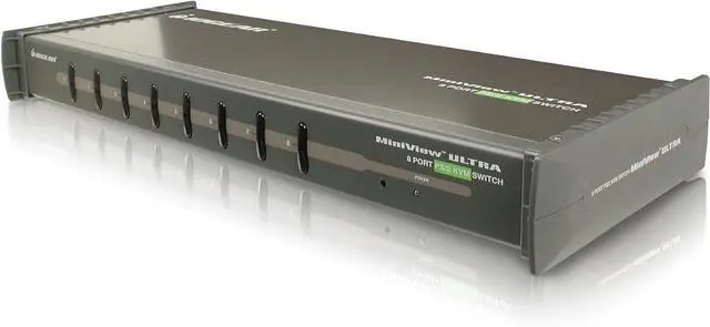 Main image of IOGEAR 8 Port MiniView Ultra KVM Switch, GCS138