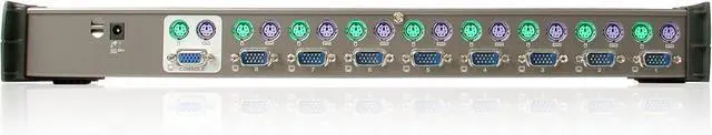 Alt view image 2 of 5 - IOGEAR 8 Port MiniView Ultra KVM Switch, GCS138