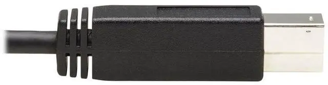 Alt view image 5 of 6 - Tripp Lite by Eaton U422-20N-G2 USB-C to USB-B Printer 1.67 ft (20 in) Cable, 10 Gbps USB 3.1 Gen 2 Data & Charging, Reversible, Black, Cloud Care Pre-Configured Bundle Eligible (10 Pack)