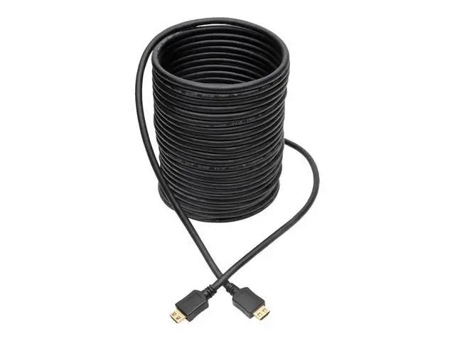 Alt view image 5 of 5 - Tripp Lite Eaton Series P568-035-BK-GRP High-Speed HDMI Cable 35 ft, 4K/60Hz, Gold Grip Connectors, Shielded HDCP, EMI/RFI, Black Cloud Care Pre-Configured Bundle Eligible (10 Pack)