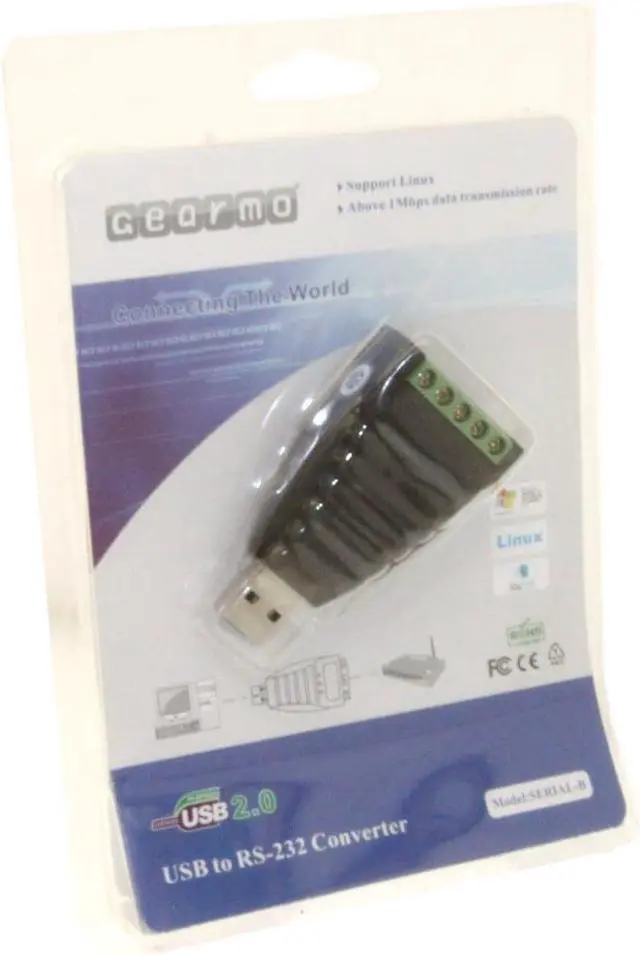 Alt view image 2 of 2 - Gearmo® USB to RS485/422 Terminal Block FTDI FT232RL with Windows 10 Support