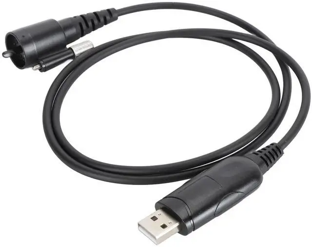 Alt view image 2 of 7 - Qiilu USB Programming Cable for TK Series Two Way Talk Radio 12 Pin Programming Cable Compatible with TK 690 790 890 5710 5810
