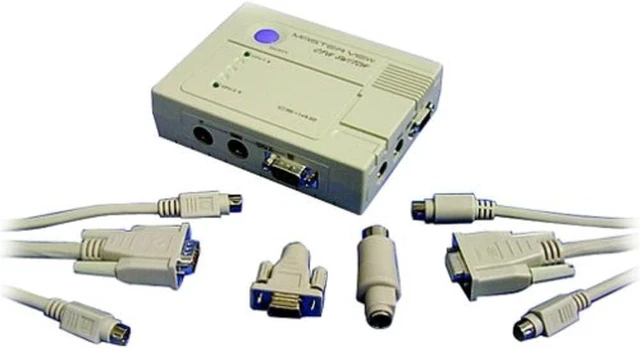Main image of 8port Masterview Plus KVM Rack Mount Switch with OSD
