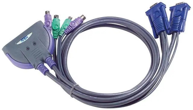 Main image of ATEN CS62S - KVM-/USB-Switch - PS/2