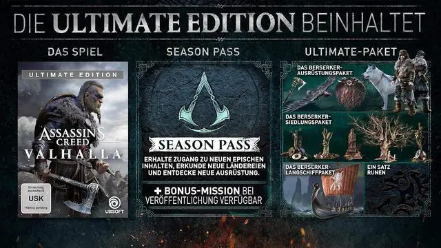 Alt view image 2 of 5 - Assassin's Creed Valhalla, 1 Xbox One-Blu-ray Disc