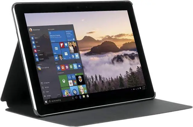 Alt view image 3 of 6 - Mobilis Origine 10" Folio Case for Tablet (Folio, Microsoft, Microsoft Surface Go, 10", 262 g, Black)