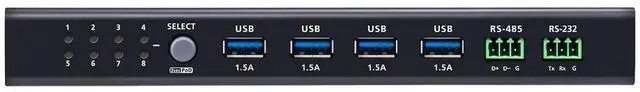 Alt view image 3 of 4 - ATEN US3384I 8x4 USB 3.2 Gen 1 Sharing Switch