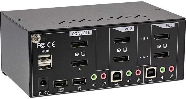 Alt view image 2 of 6 - InLine 63642I KVM switch Black