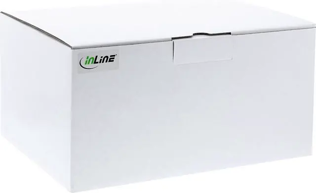 Alt view image 5 of 6 - InLine 63654I KVM Desktop Switch 4 Way Dual Monitor DisplayPort 1.2 4K USB 3.0 Audio