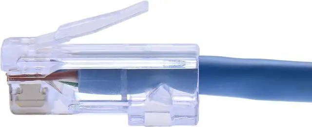 Alt view image 2 of 7 - Platinum Tools 100010B EZ-RJ45 Cat6 Connector for Ethernet Cable Termination, 100 per Box