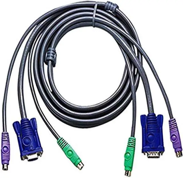 Main image of ATEN All-in-One Micro-Lite Kvm CBL 15Ft Ps/2