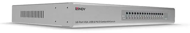 Main image of LINDY KVM Switch Combo VGA, USB & PS/2, 16 Ports