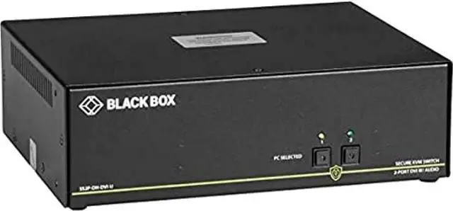 Main image of Secure Kvm Switch, Niap 3.0 Certified - 2-Port, Dual-Monitor, Dvi-I, Ps2, USB Hi