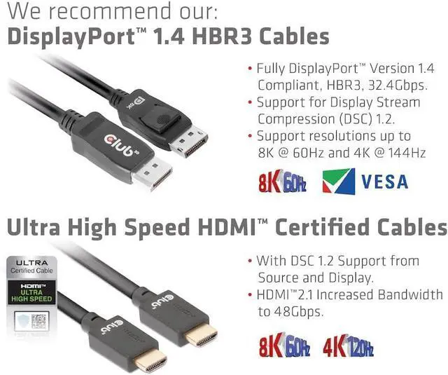 Alt view image 6 of 7 - Club3D CSV-7210 DisplayPort/HDMI KVM Switch to Dual DisplayPort 4K 60Hz