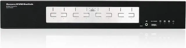 Alt view image 2 of 3 - IOGEAR 8Port DisplayPort Secure KVM