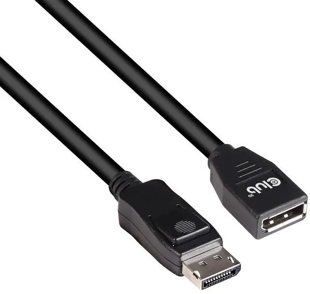 Main image of Club 3D CAC-1022 DisplayPort 1.4 HBR3 8K60Hz or 4K144Hz Extension Cable M/F 2m /6.56 ft