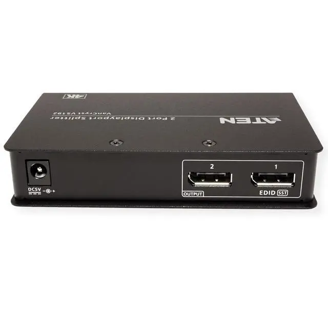 Alt view image 4 of 6 - Aten vs192 DisplayPort 2 Distribution K/60Hz,