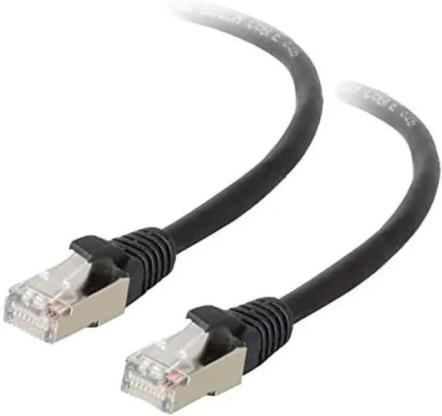 Main image of Legrand - C2G Cat5e Ethernet Cable, Snagless Unshielded Cat5e Patch Cable, 50 Foot Snagless UTP Ethernet Cable, Black Ethernet Network Patch Cable, 1 Count, C2G