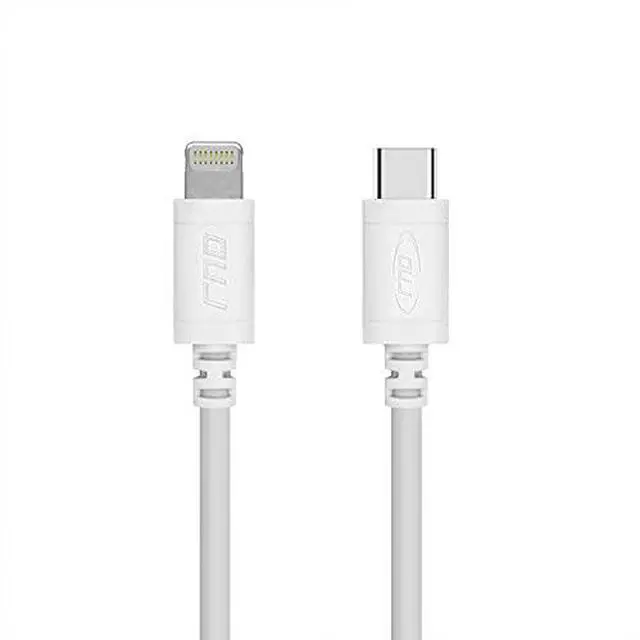 Main image of RND MFi Certified USB-C to Lightning 6ft Cable (6-Pack) for iPhone, iPad (Pro, Air, Mini) and iPod (6 Feet/1.8M/White)