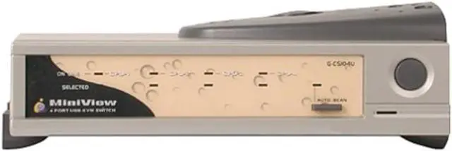 Main image of Iogear GSC104U 4-Port USB KVM Switch Kit for PC/Mac