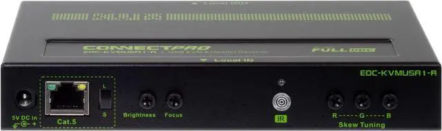 Alt view image 4 of 4 - ConnectPRO EOC-KVMUSA1 KVM Console Extender for Video, USB, Serial, and Audio over CATx up to 1,000 ft.