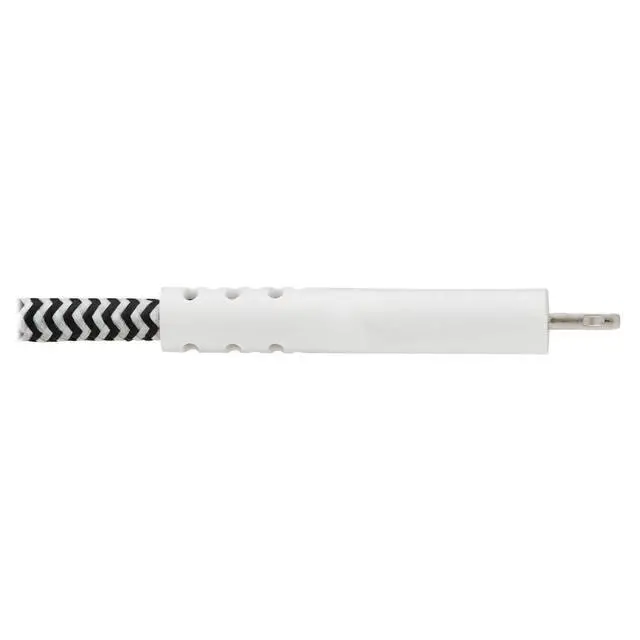 Alt view image 4 of 7 - TRIPP LITE Apple MFI Certified Cable, Lightning to USB-C Sync Charge Cord, Heavy-Duty Aramid Fiber, 6 ft. (M102-006-HD)