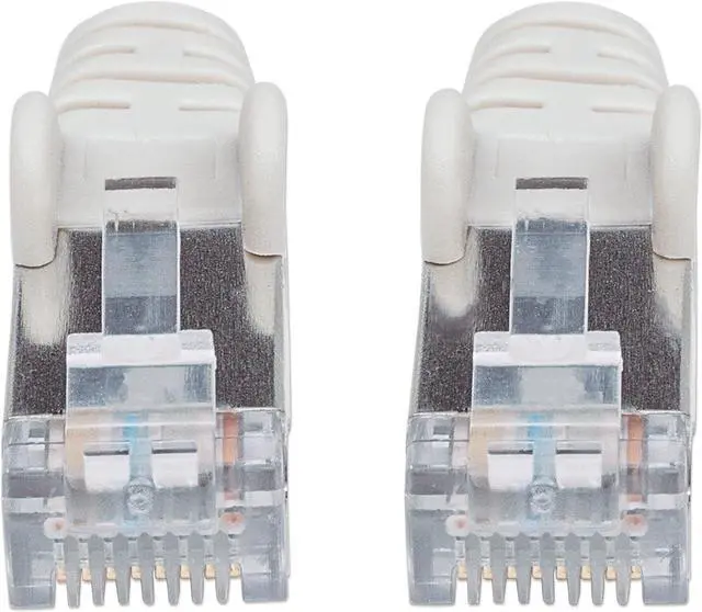 Alt view image 3 of 4 - Intellinet Network Patch Cable, Cat6A, Copper, S/FTP, LSOH/LSZH, PVC, Gold Plated Contacts, Snagless, Booted, Polybag, 30 m, Grey