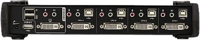 Main image of Aten 4 Port USB 2.0 DVI Dual Link KVMP Switch, CS1784A-AT-G (KVMP Switch)