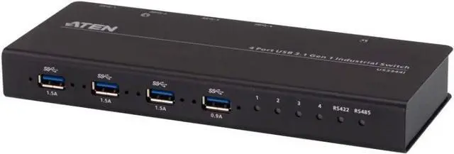 Main image of ATEN US3344I 4x4 USB 3.1 Gen.1 Switch Industrial Switch Black