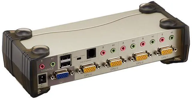 Alt view image 2 of 3 - Aten 4-Port USB KVMP