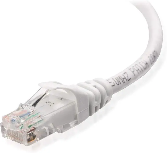 Alt view image 3 of 7 - Cable Matters Snagless Long Cat6 Ethernet Cable (Cat6 Cable, Cat 6 Cable) in White 150 ft & Nail-in Cable Clips Cord Organizer