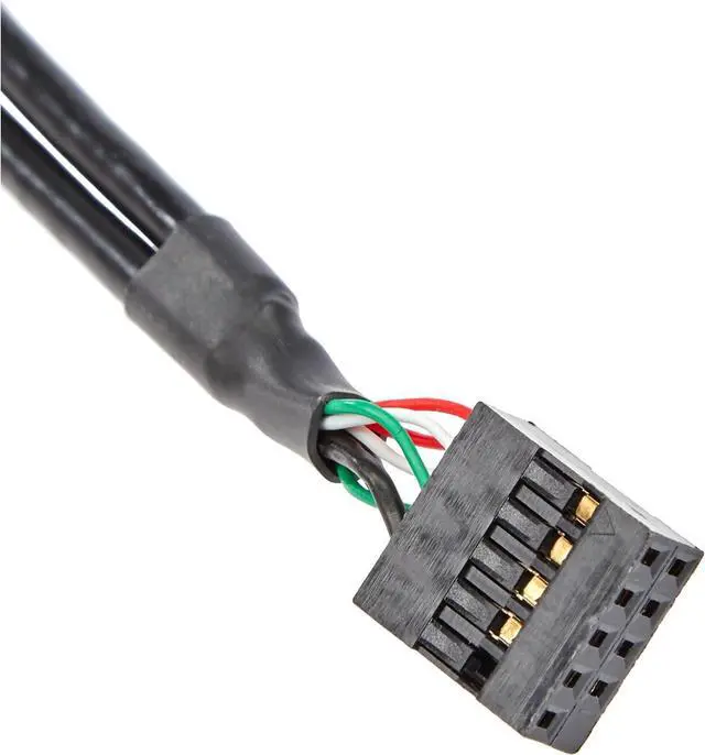 Alt view image 3 of 5 - ASRock USB 2.0 Cable for The DeskMini Mini-STX Chassis, 2 x USB 2.0