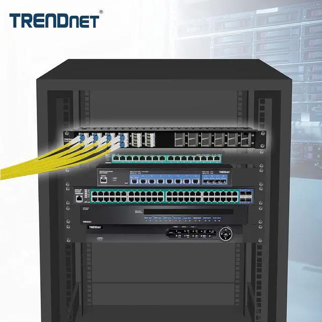 Alt view image 4 of 7 - TRENDnet 24-Port Blank Angled Keystone Shielded 1U Patch Panel, TC-KP24SA, STP, Cat6A, Cat5, Cat5e, Cat6, 19 Rackmount Design, Black