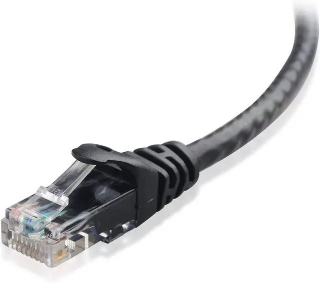 Alt view image 3 of 7 - Cable Matters 125-Foot Snagless Long Cat6 Ethernet Cable (Cat6 Cable, Cat 6 Cable) in Black & 25-Foot Snagless Cat 6a, Cat6a (SSTP, SFTP) Shielded Ethernet Cable