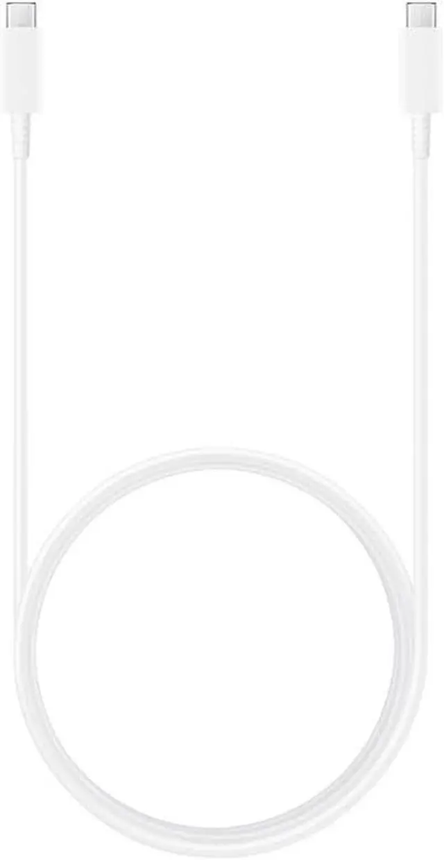 Main image of Samsung Type-C to Type-C Cable Bundle (5A) - 1.8m - White and Black