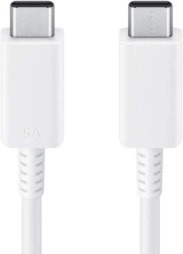 Alt view image 2 of 6 - Samsung Type-C to Type-C Cable Bundle (5A) - 1.8m - White and Black