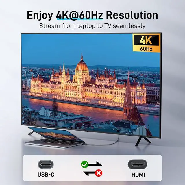 Alt view image 2 of 7 - acer USB C to HDMI Cable Bundle with Laptop Docking Station Stand