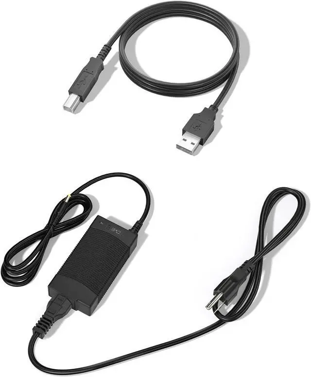 Main image of MUNBYN Printer Power Adapter for 941 130 129, Printer Power Cable for 941 130 129, and Printer USB Cable for 941 130 129