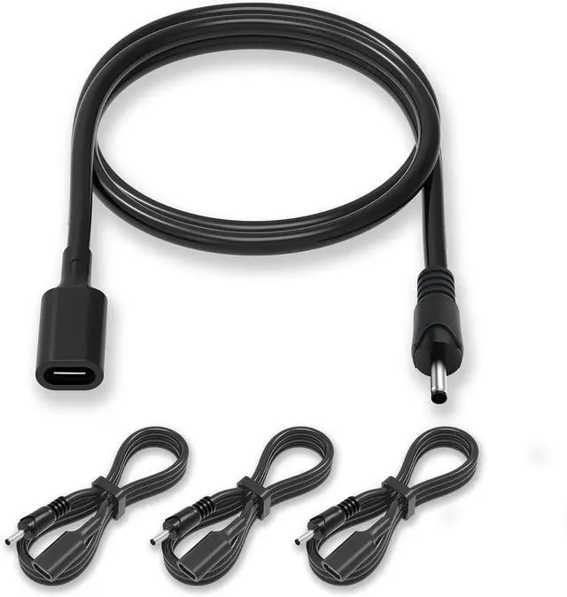 Main image of USB C to 3.5mm x1.35mm Adapter Cable,Type C Female to Male Plug Supply Adapter Power Cable Made for Lighting, Printers, External Hard Drives, Audio Mixing, Recording Equipment-3.28ft