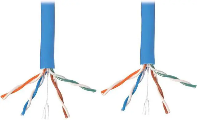 Alt view image 3 of 5 - TRIPP LITE Cat6 Bulk Solid-Core Cable, Plenum-Rated PVC (CMP), Gigabit, Blue, 1000' (N224-01K-BL)
