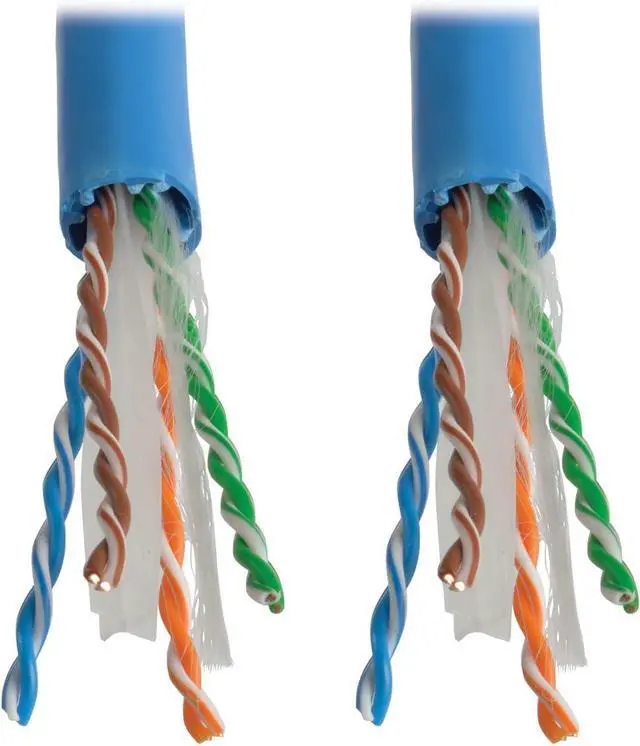 Alt view image 5 of 5 - TRIPP LITE Cat6 Bulk Solid-Core Cable, Plenum-Rated PVC (CMP), Gigabit, Blue, 1000' (N224-01K-BL)